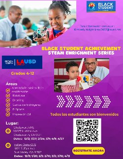 Black Student Achievement STEAM series